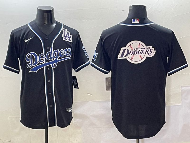 Men 2025 Los Angeles Dodgers Blank Black Three generations Fashion Nike MLB Jersey style 12->los angeles dodgers->MLB Jersey